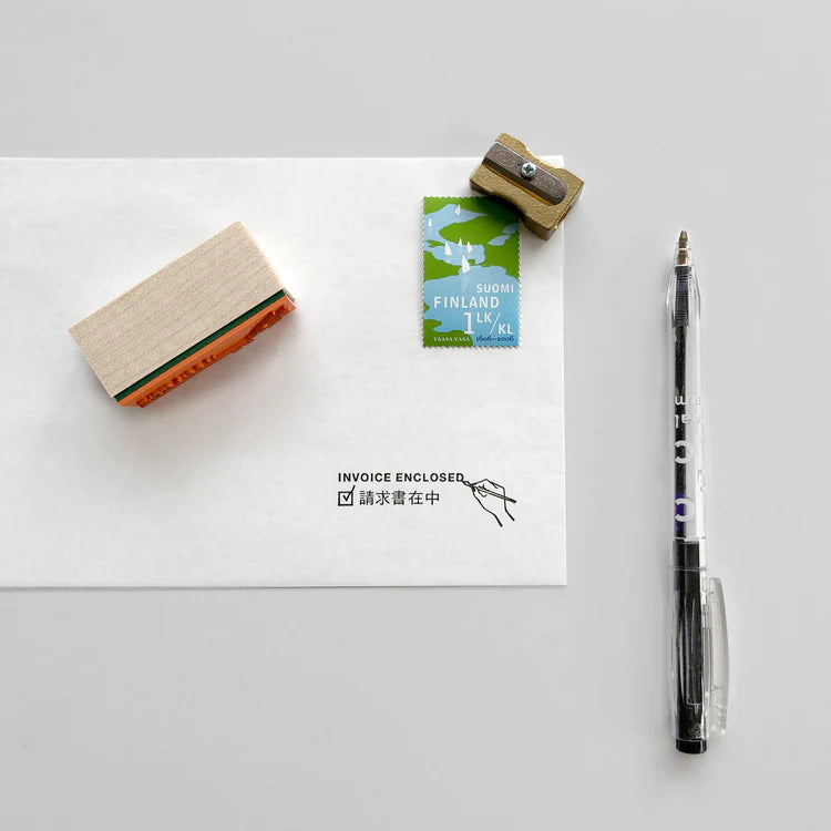 Rubber Stamp - Invoice Enclosed