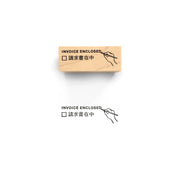 Rubber Stamp - Invoice Enclosed