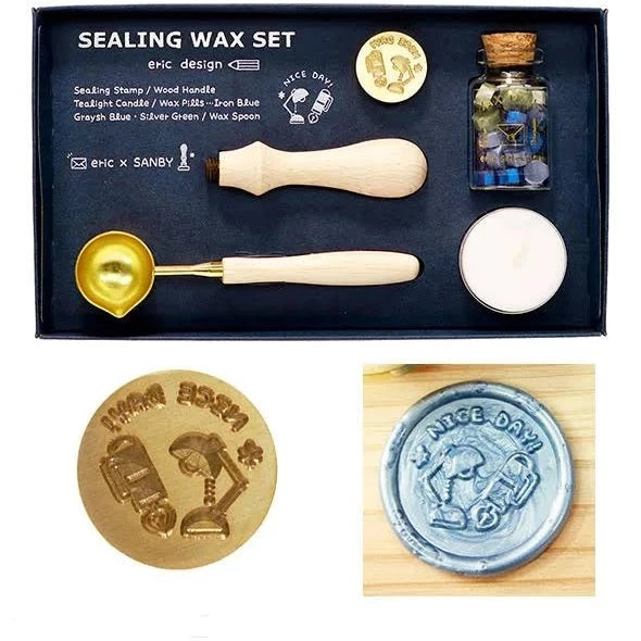 Manuscript Wax Sealing Kit - Set of 2, Emotions