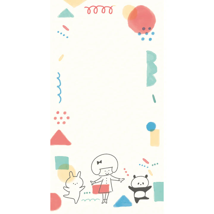 mizutama Limited Edition Memo Pad - Yipeee!