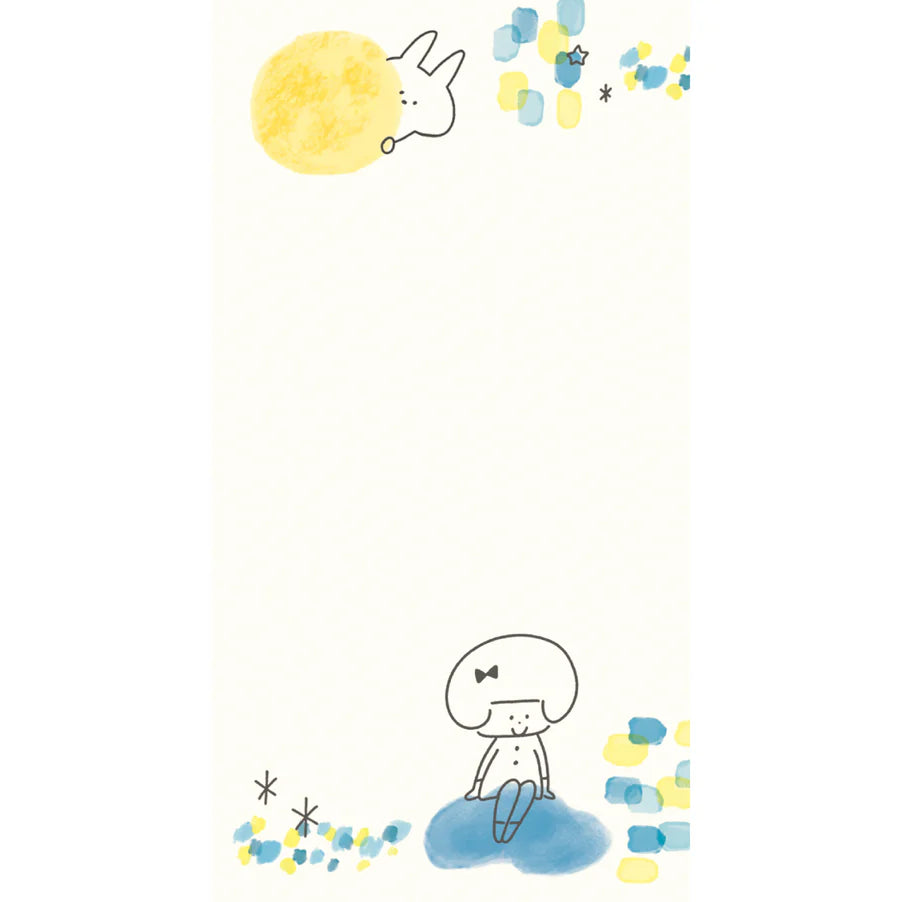 mizutama Limited Edition Memo Pad - Silent