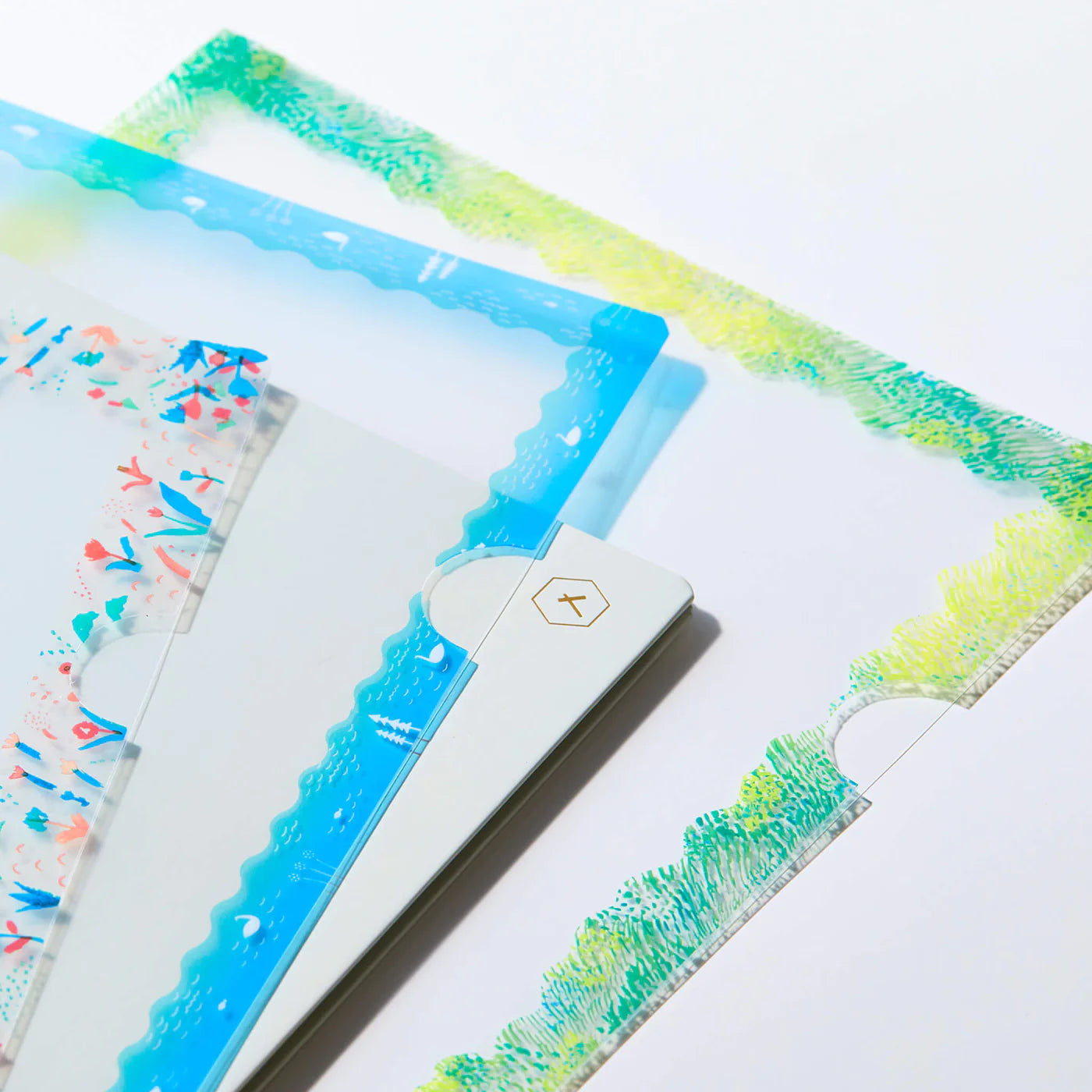 Nodoka Miyashita SODA Die-cut Clear Tape - Yellow Flowers