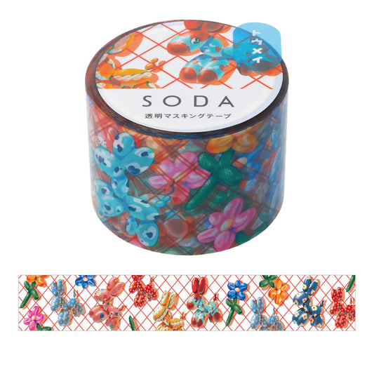 SODA Clear Tape - Balloon