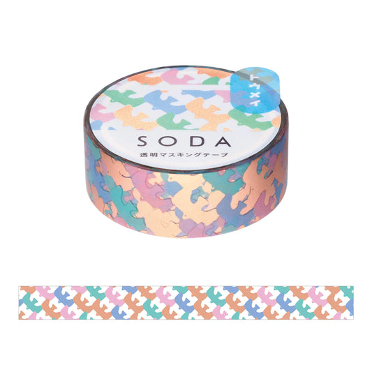 SODA Shiny Clear Tape - Birds