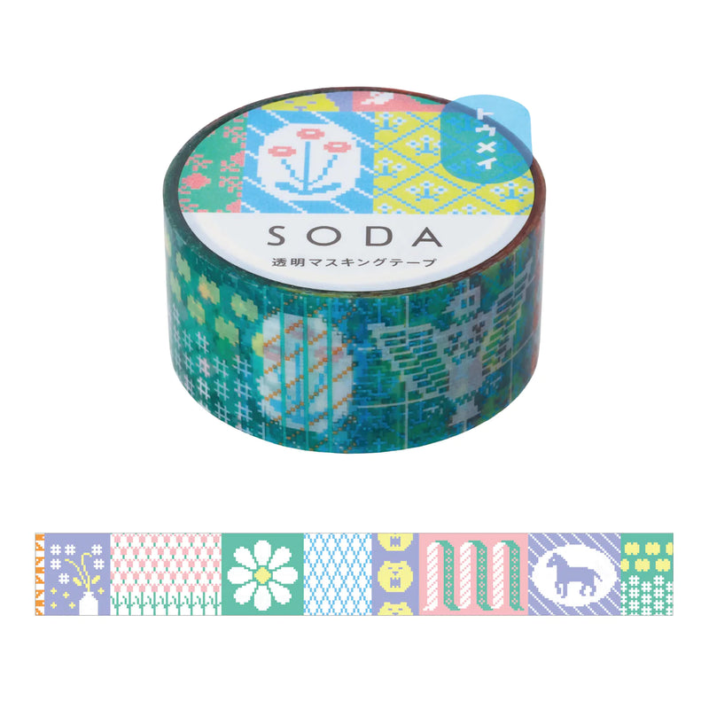 SODA Clear Tape - Retro