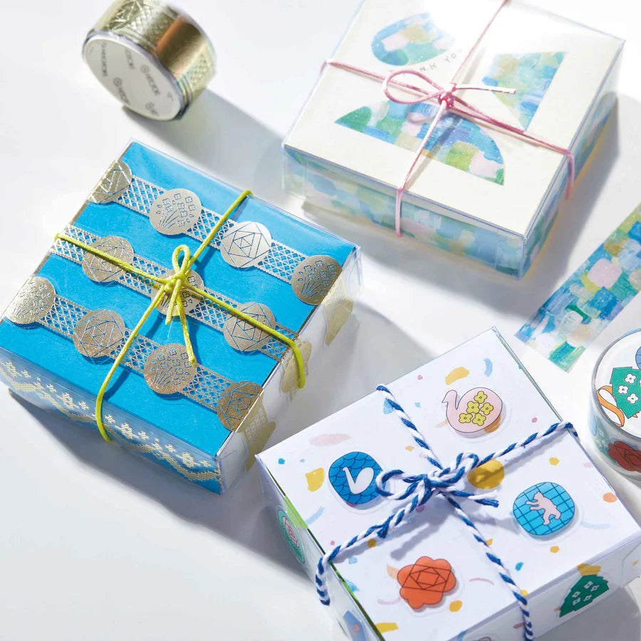 Shiny Die-cut SODA Clear Tape - Gift