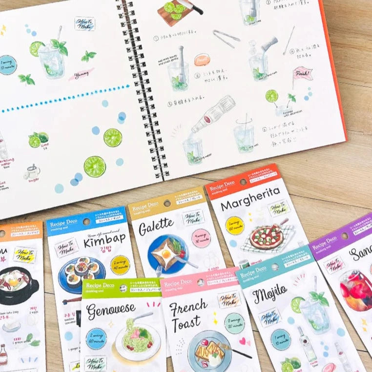 Last Stock Food Planner Sticker Set - French Toast (3 sheets)