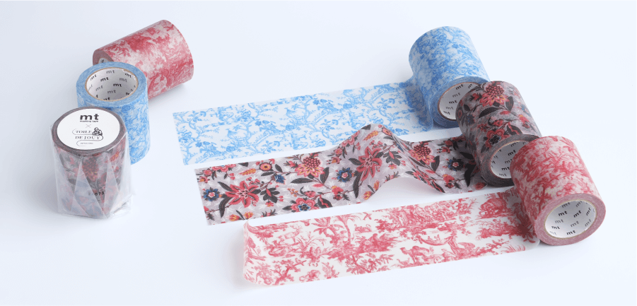 Toile de Jouy x mt Washi Tape - Les Quatre Parties du Monde