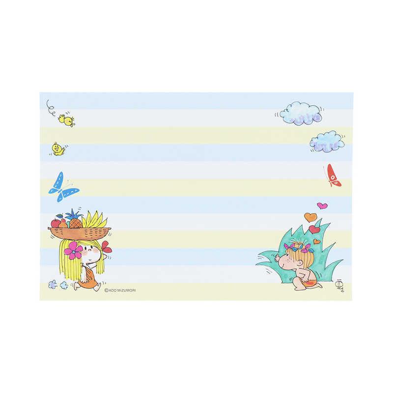 Ado Mizumori / Small Letter Set - Happy Friends