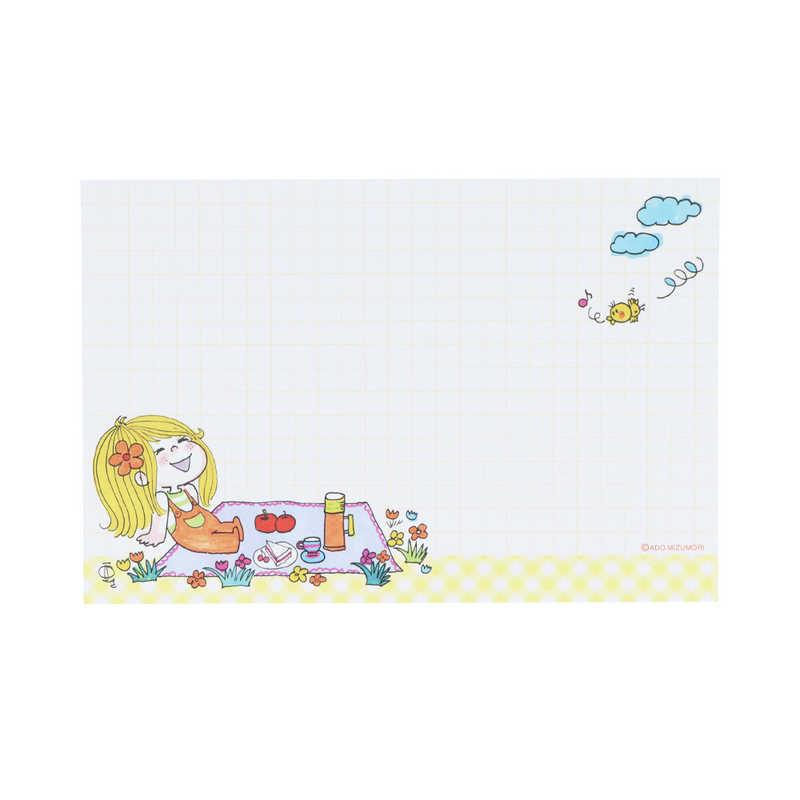 Ado Mizumori / Small Letter Set - Happy Friends