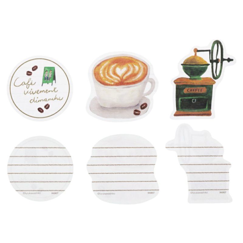 Die-cut Letter Set - Cafe Vivement Dimanche