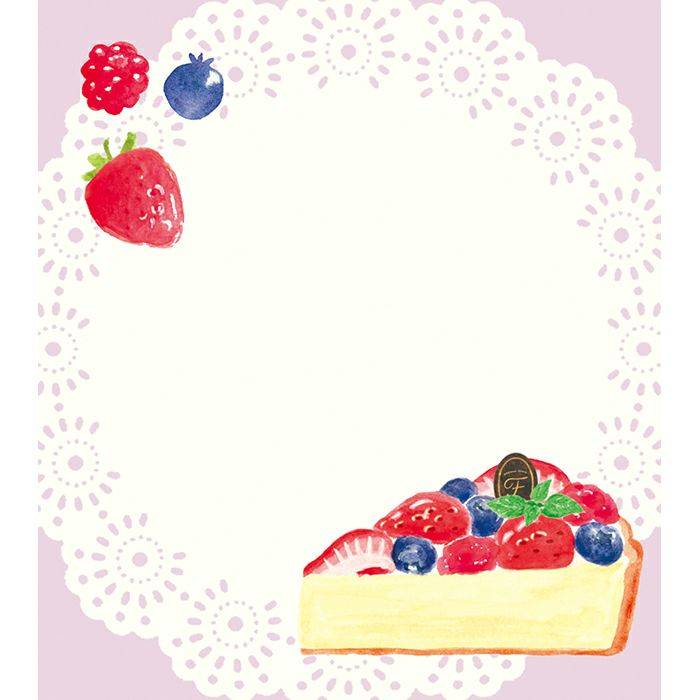 Memo Pad - Strawberry Parfait