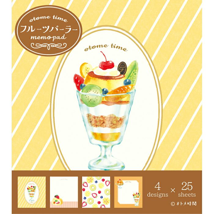Memo Pad - Fruits Parlor
