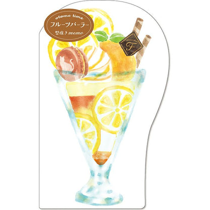 Die-cut Memo Pad - Fruits Parlor