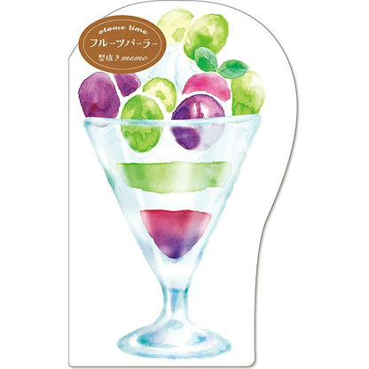 Die-cut Memo Pad - Fruits Parlor