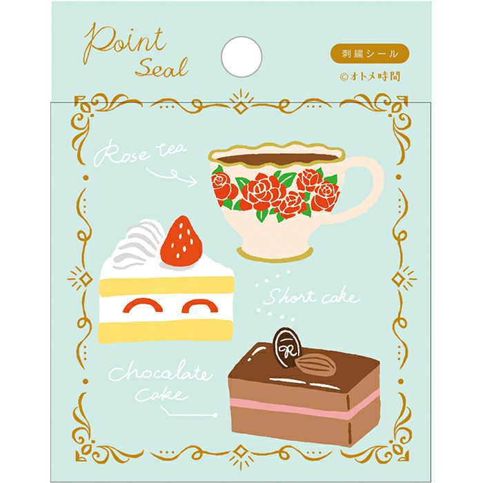 Limited Edition Embroidery Stickers - Fruits Parlor