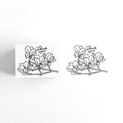 Rubber Stamp - Magnolia