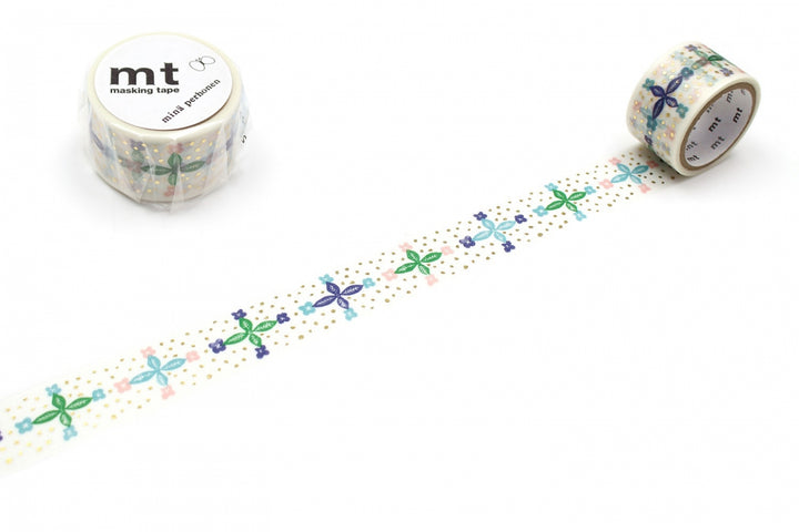 Shiny Washi Tape - Blooming Day