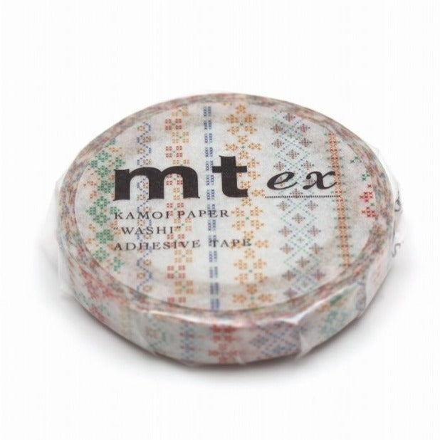 Slim Washi Tape - Embroidery