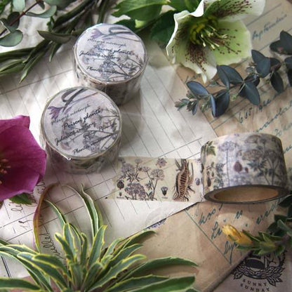Sunny Sunday Washi Tape - Poison Plants