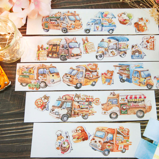Wide Washi Tape - Food Truck