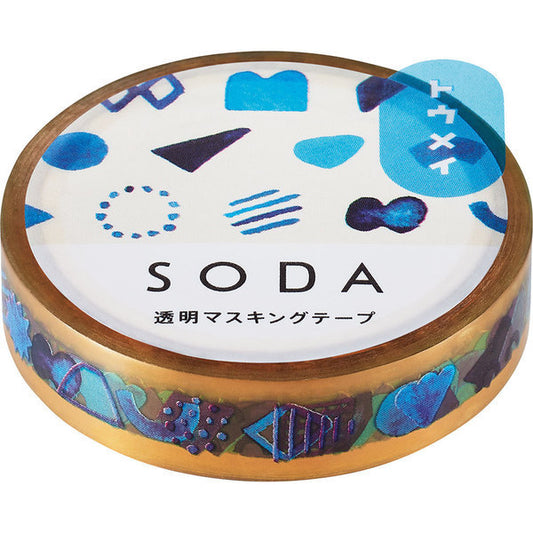 Keina Higashide SODA Slim Clear Tape - Shapes
