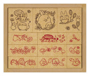 Totoro Rubber Stamp Set - Autumn