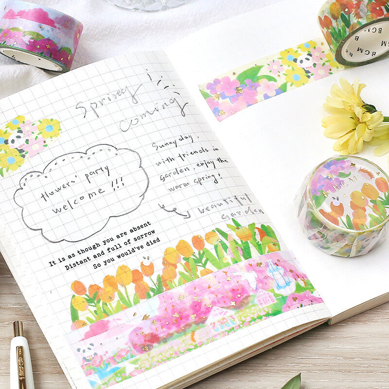 Washi Tape - Spring Flowers