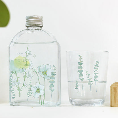 Mint Blossom Flake Stickers