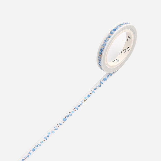 Slim Washi Tape - Crystals