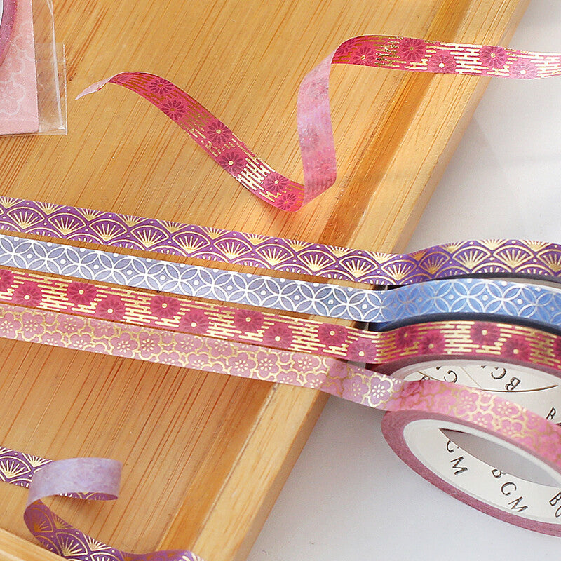 Slim Washi Tape - Apricot