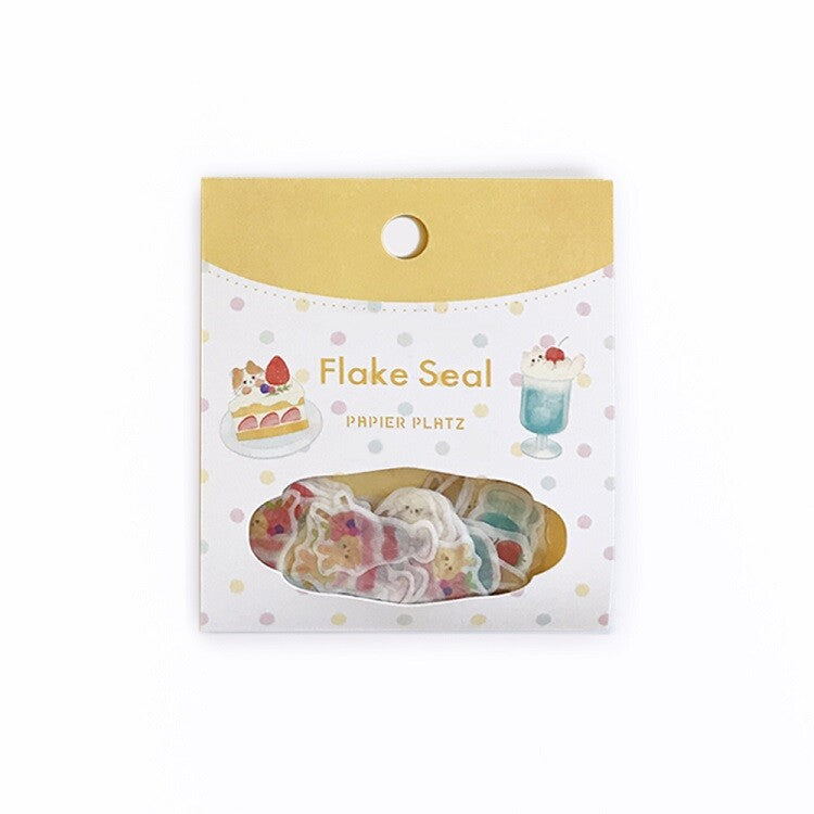Yoko Flake Stickers - Animal Cafe