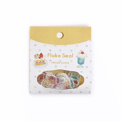 Yoko Flake Stickers - Animal Cafe