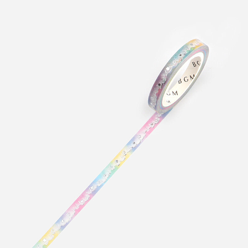 Slim Washi Tape - Colorful Lace