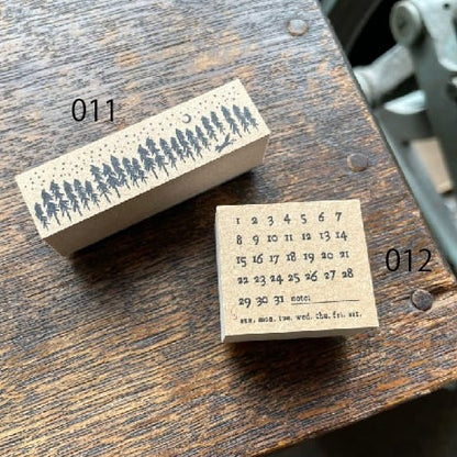 Rubber Stamp Set - Journal
