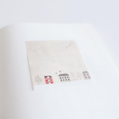 Yohaku / Glassine Sticky Note - Street Corner