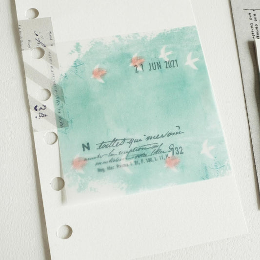 Yohaku / Glassine Sticky Note - To That Sky