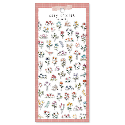 Cozy Stickers - Flower