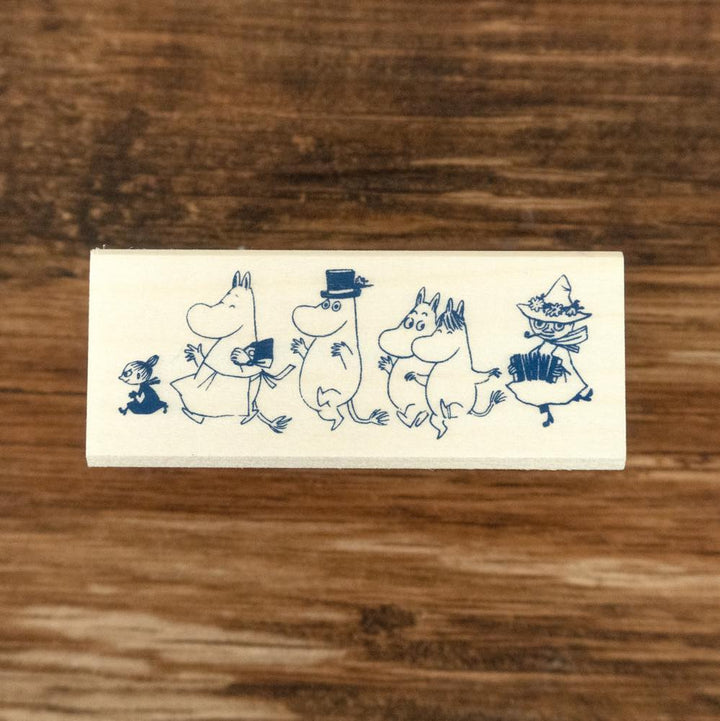 Moomin Rubber Stamps - Washi Tape Friends