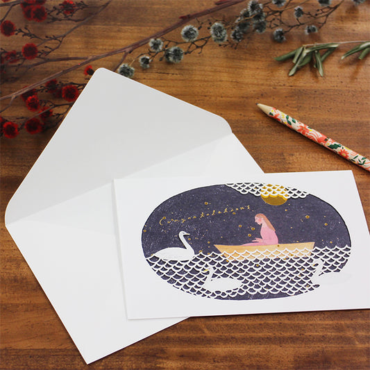 Nishi Shuku Greeting Card - Congratulations