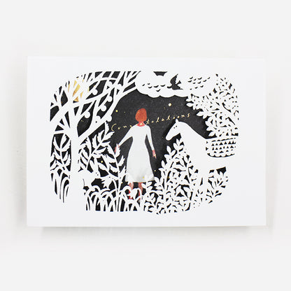 Nishi Shuku Greeting Card - Congratulations