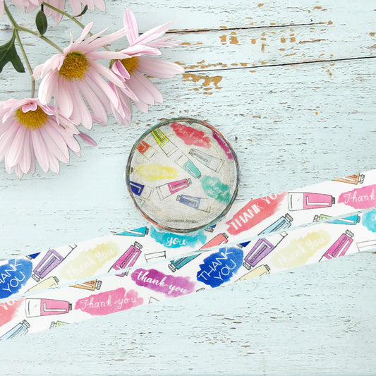 Washi Tape - Watercolor (thank you)