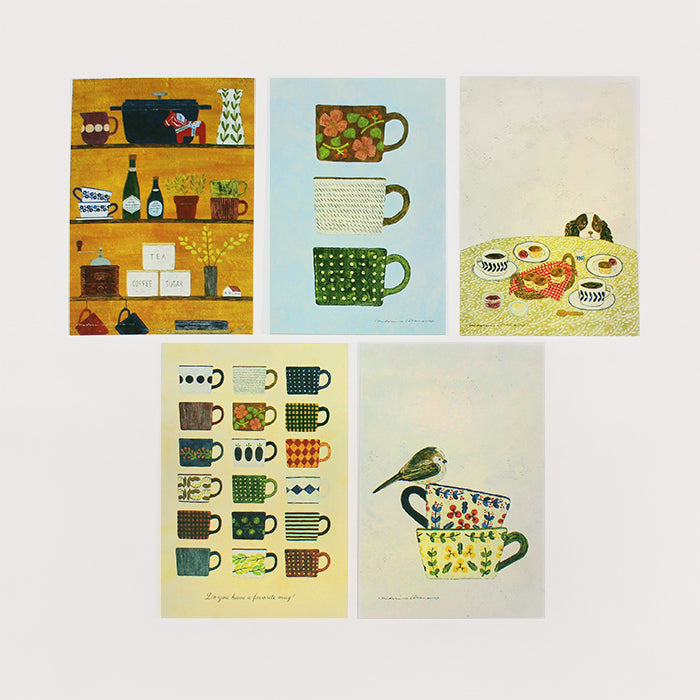 Postcard Set - My Favorite Mugs