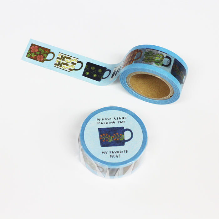 Midori Asano Washi Tape - My Favorite Mugs