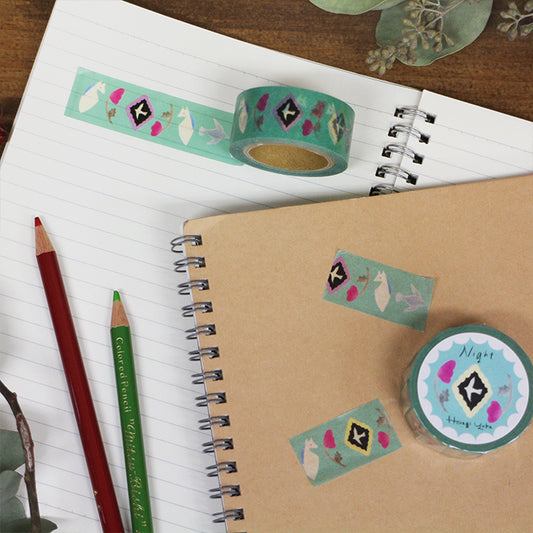 Yuka Hiiragi Washi Tape - Night