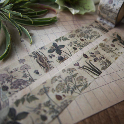 Sunny Sunday Washi Tape - Poison Plants