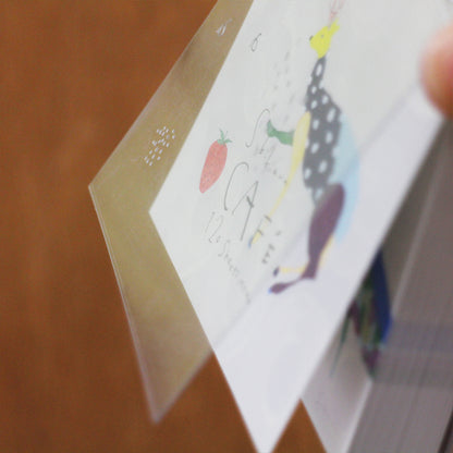 Subikiawa Square Memo Pad - Cafe