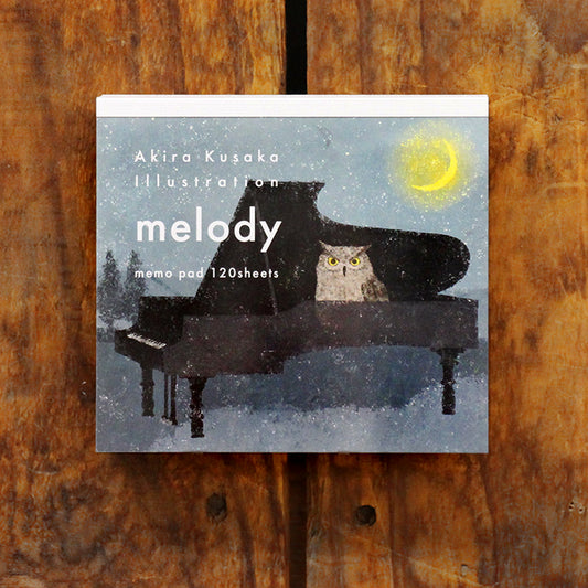 Akira Kusaka Square Memo Pad - Melody