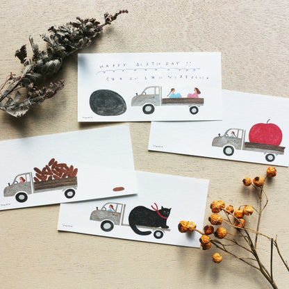 Necktie / Memo Pad - Truck