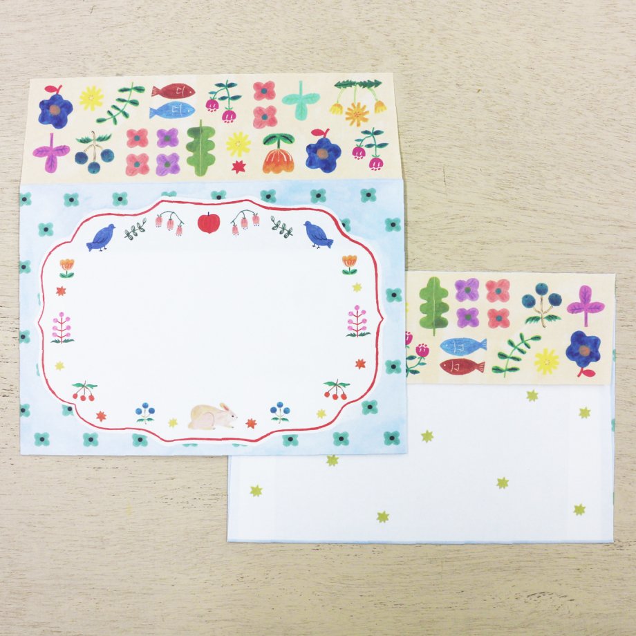 Aiko Fukawa Envelope Set - Cat and Onepiece